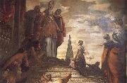 Jacopo Tintoretto Presentation of the Virgin at the Temple painting